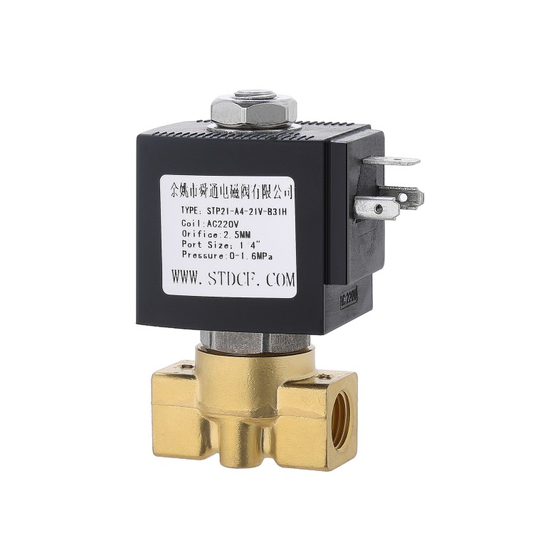 STP212/2 waycompact direct-actingsolenoidvalve normallyclosed type