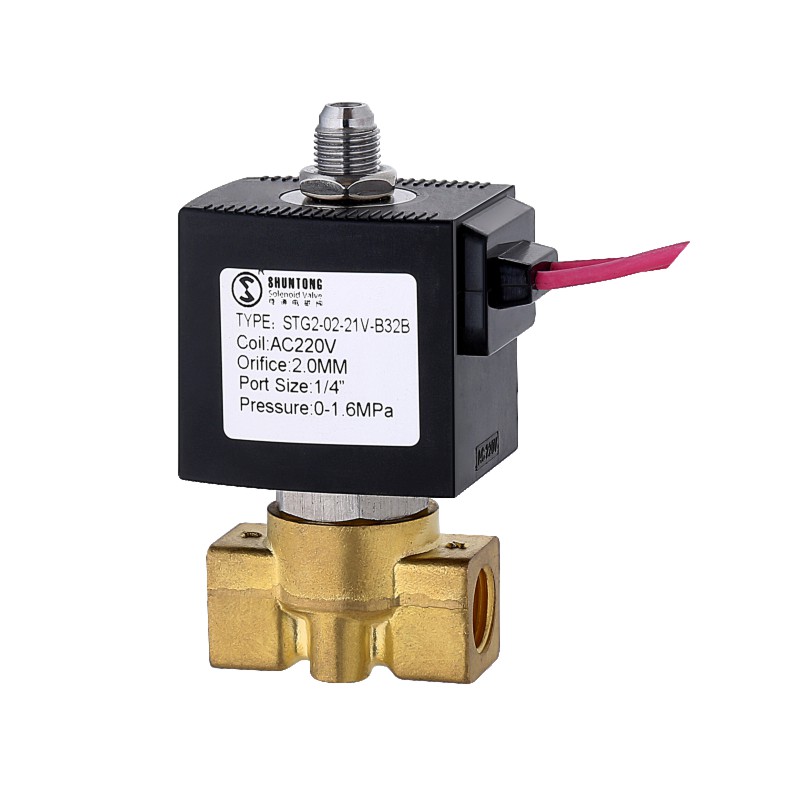 STGV series direct-acting solenoid valve 3/2 way type