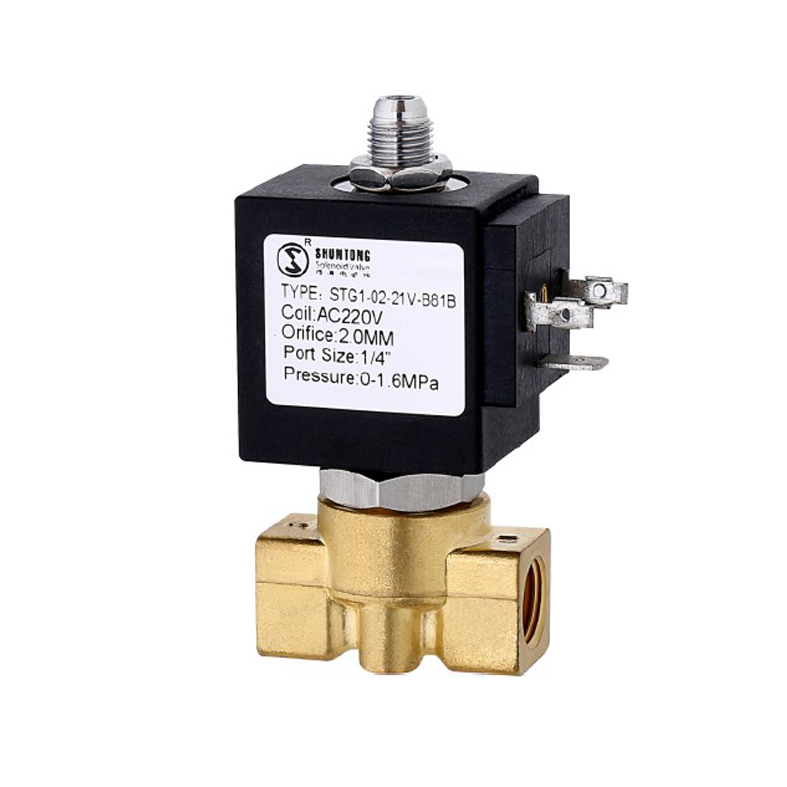 STGV series direct-acting solenoid valve 3/2 way type