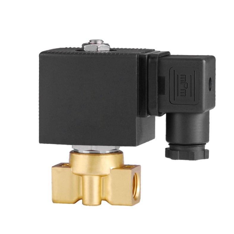 STGY series brass high pressure direct-acting solenoid valve 2/2 way normally closed type