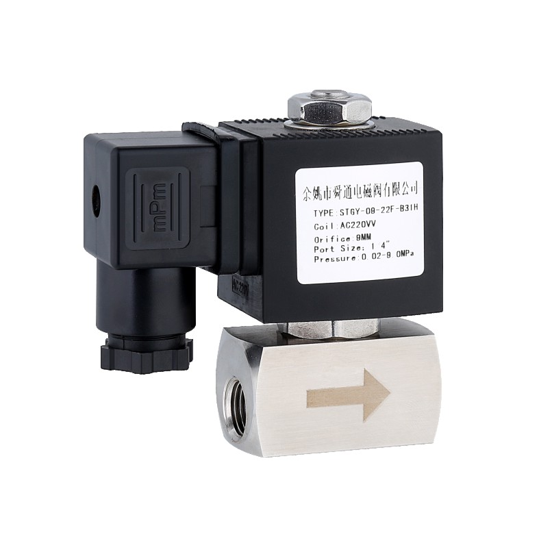 STTG series high pressuresolenoid valve 2/2 way normally closed type